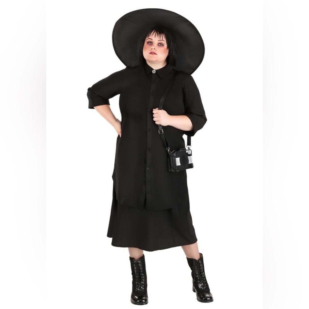 EUC Halloweencostumes.ca plus size Lydia Deetz Beetlejuice costume 3X